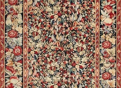 VIA COMO 'Regine' Rug Hand Knotted Wool Silk 6x9 ft One of a Kind Fine Carpet