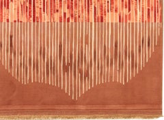 Via Como - 'Sandra' Rug Carpet Hand Knotted Wool One of a Kind 6' x 6' feet