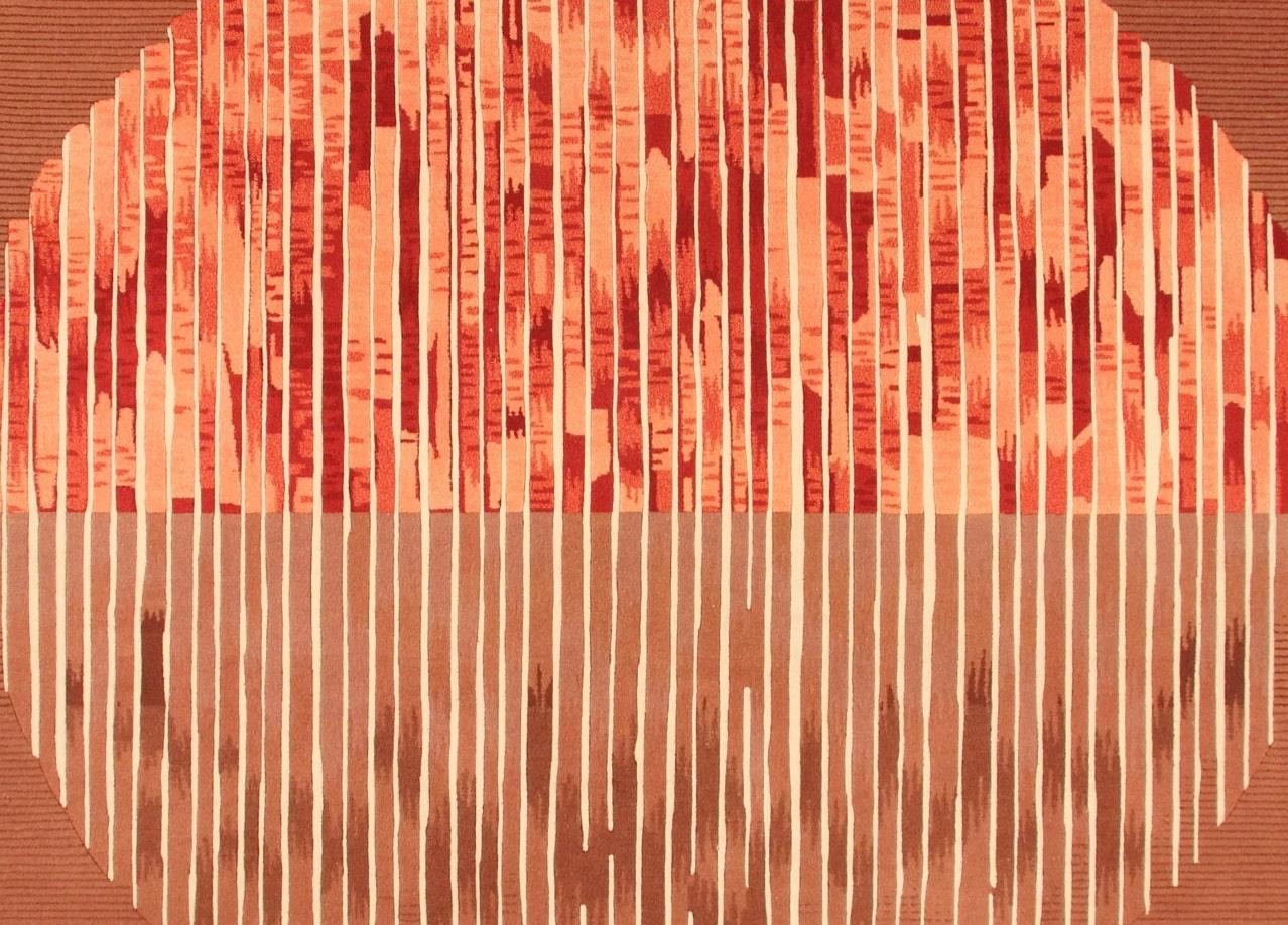 Inconnu Via Como - Tapis 'Sandra' - Taille 6' x 6' en vente