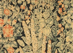 VIACOMO 'Tapisserie' Rug Hand Knotted Wool Silk One of a Kind Carpet 7 x 7 ft