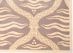 VIA COMO 'Tibetan Onde 2' Runner Rug Modern One of a Kind 3'7" x 11'10" ft RARE