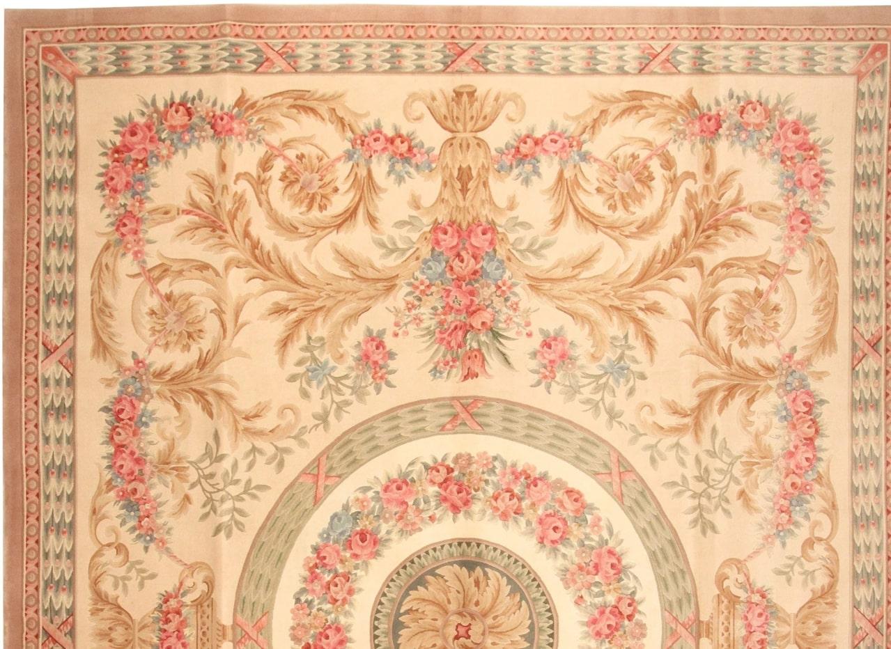 Chinese VIA COMO 'Venetian Soft' 10x13 Rug Hand Knotted Carpet One of a Kind Wool & Silk For Sale
