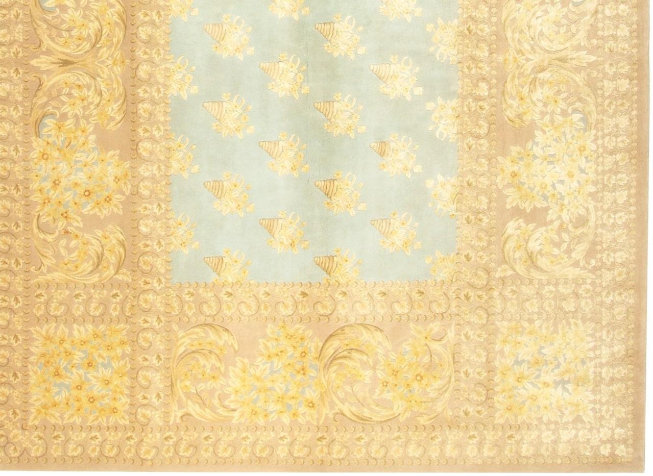 Unknown Via Comoâ, 'Cornacopia' Rug, Material: 70% Wool, 30% Silk in For Sale