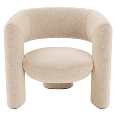 Via del Corso Lounge Chair by Yabu Pushelberg in Boucle Chenille Blend