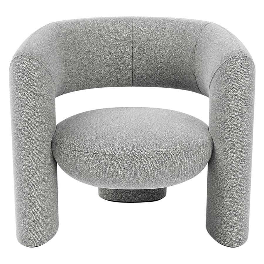 Via del Corso Lounge Chair by Yabu Pushelberg in Boucle Wool For Sale