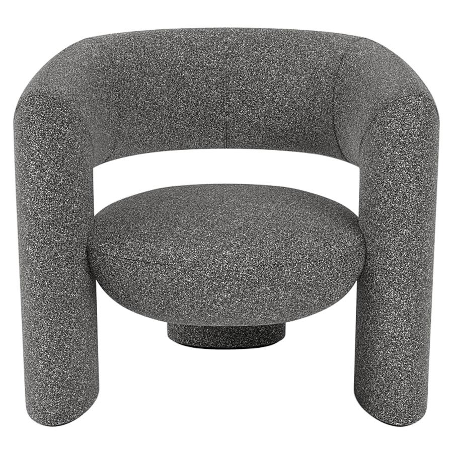 Via del Corso Lounge Chair by Yabu Pushelberg in Multi-Toned Boucle For Sale