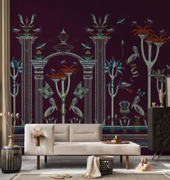 Via Salvestrina 12 Bourgogne Wallpaper, Visioni Collection
