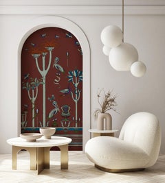 Via Salvestrina 12 Mattone Bruciato Wallpaper - Visioni Collection