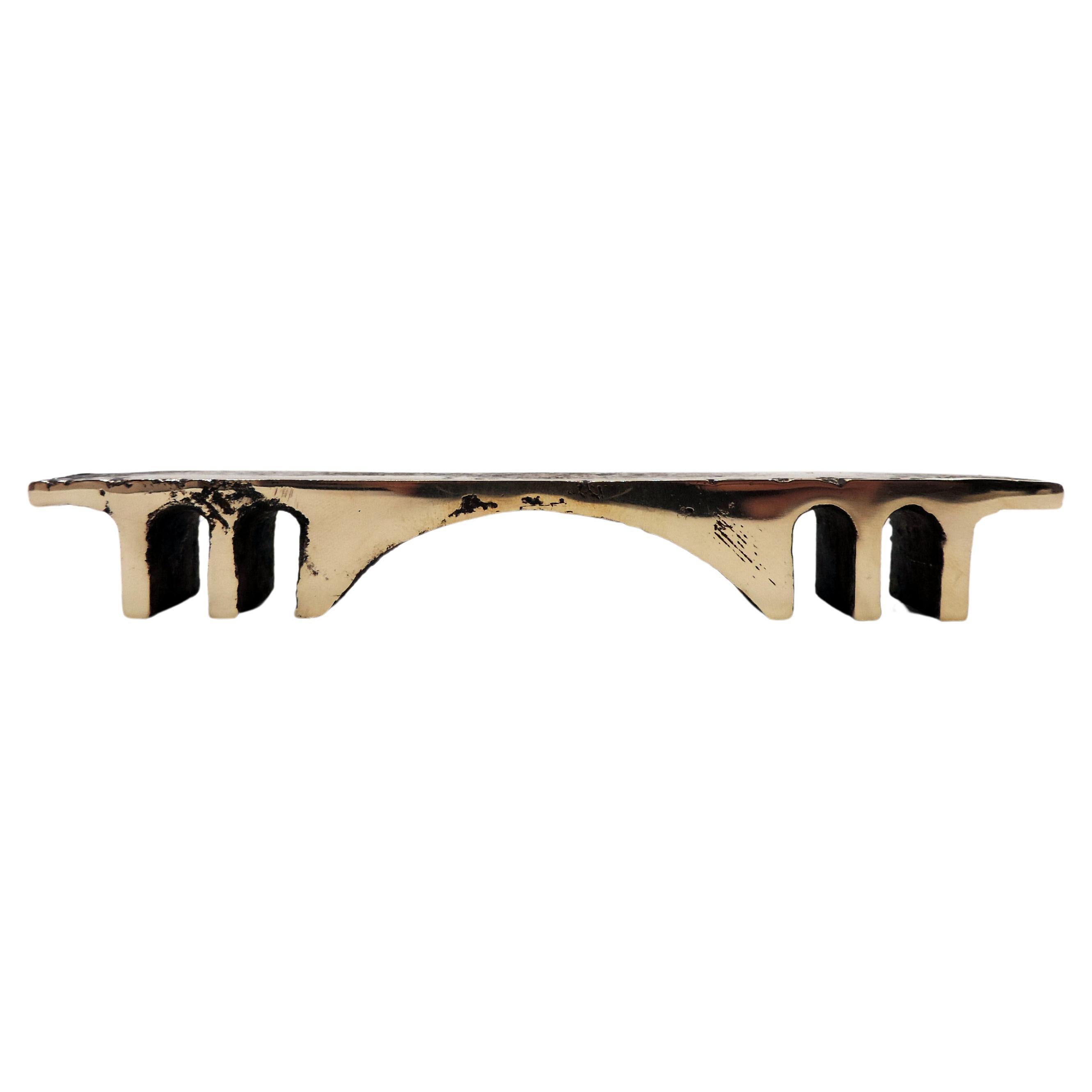 VIADUC - Bronze bridge paperweight For Sale
