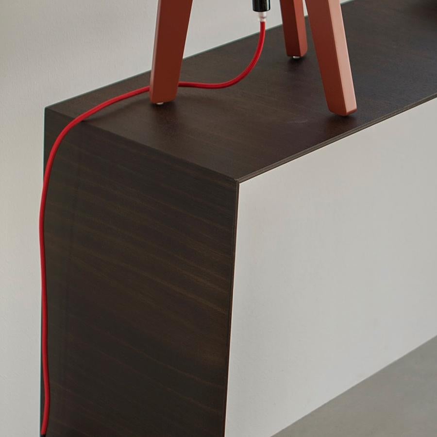 XXIe siècle et contemporain Table console Viaduc en chêne foncé en vente