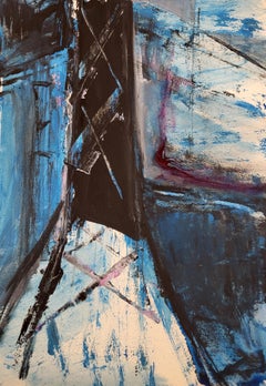 Vento elettrico - Pittura contemporanea ad acrilico