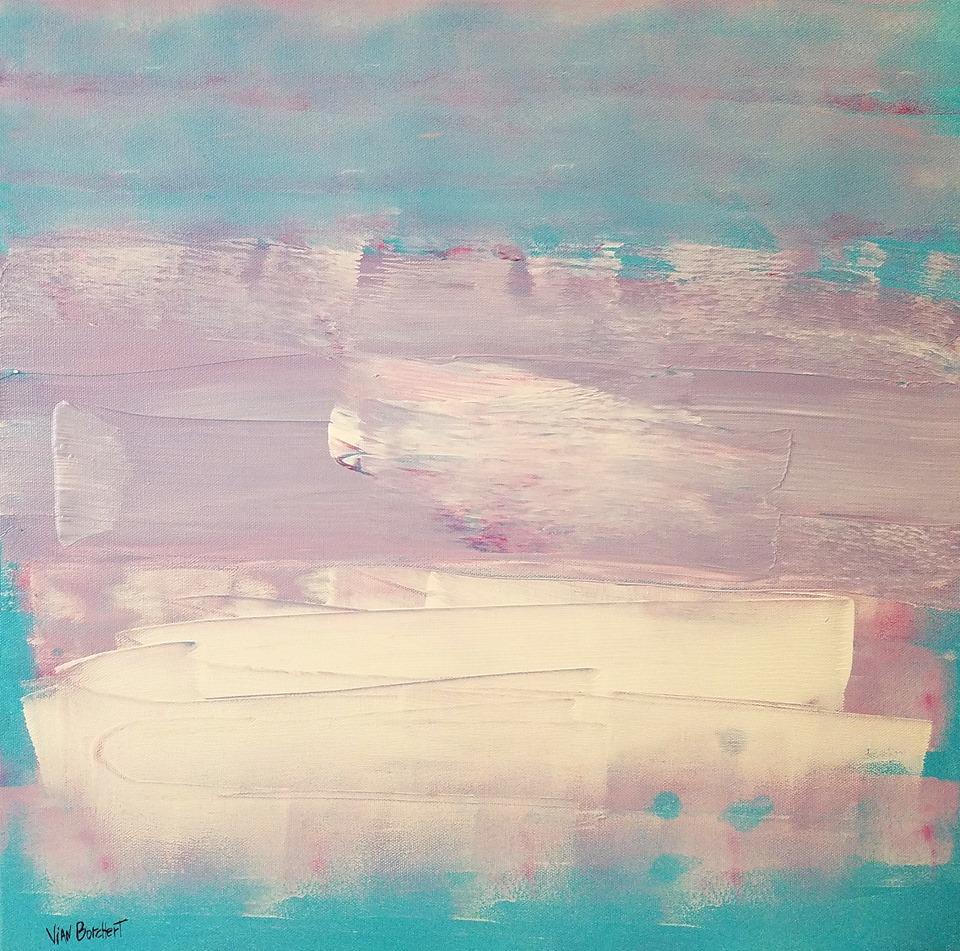 Vian Borchert Abstract Painting - Ripple