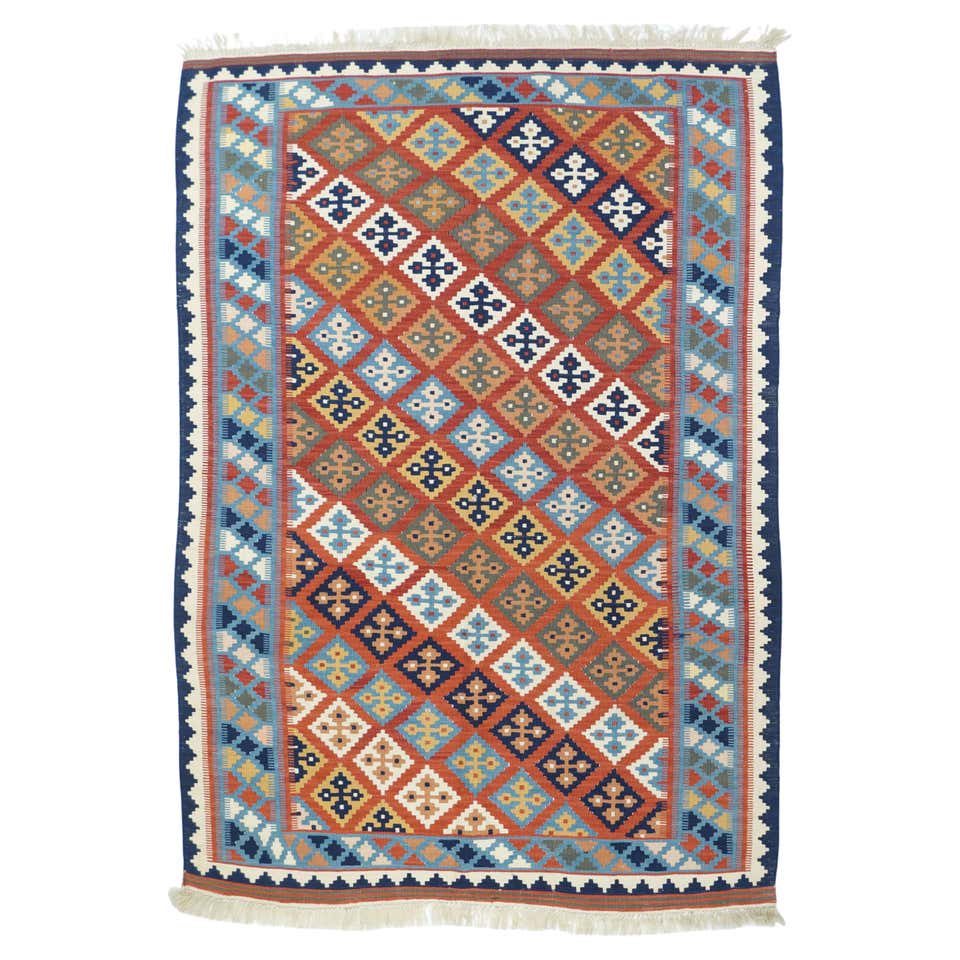 Balkan Rug Pattern Balkan Kilim Rug For Sale at 1stDibs | balkan rug, balkan carpet