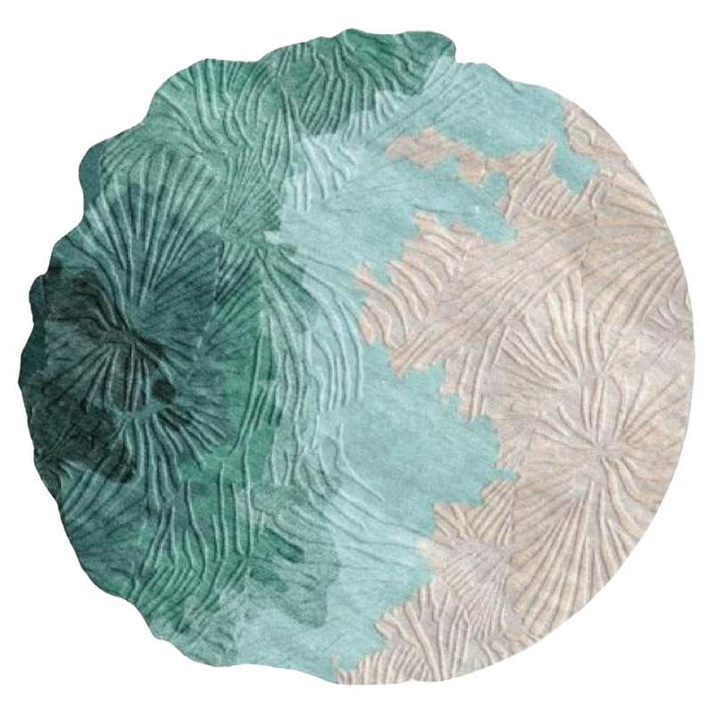 WAVE – Custom Handmade Rug by Rugs and Co. For Sale at 1stDibs