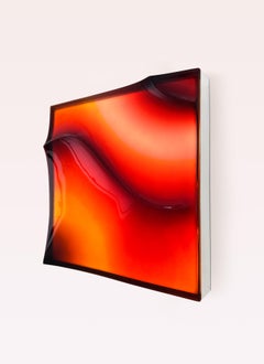 VIBE lava square lampe lumineuse en résine par MOĆI Collective