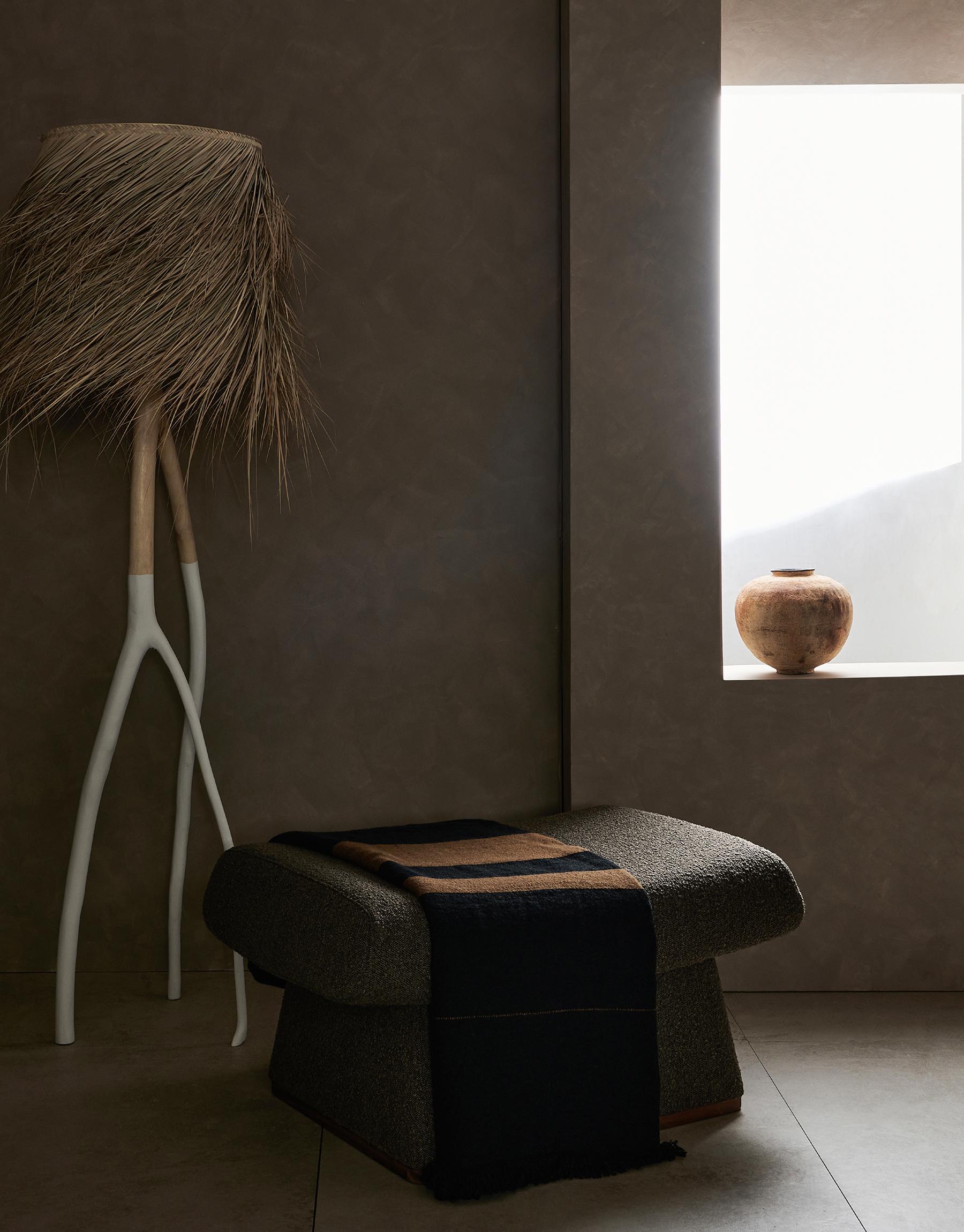 Vibe Sofa Stool by DAaZ
Dimensions: D 55 x W 85 x H 41 cm.
Materials: Fabric, albizzia wood.


DAaZ Furniture honors the spirit of adventure. We embrace the escape of the ordinary and revel in the magic that’s found in the unexpected. Our artistic