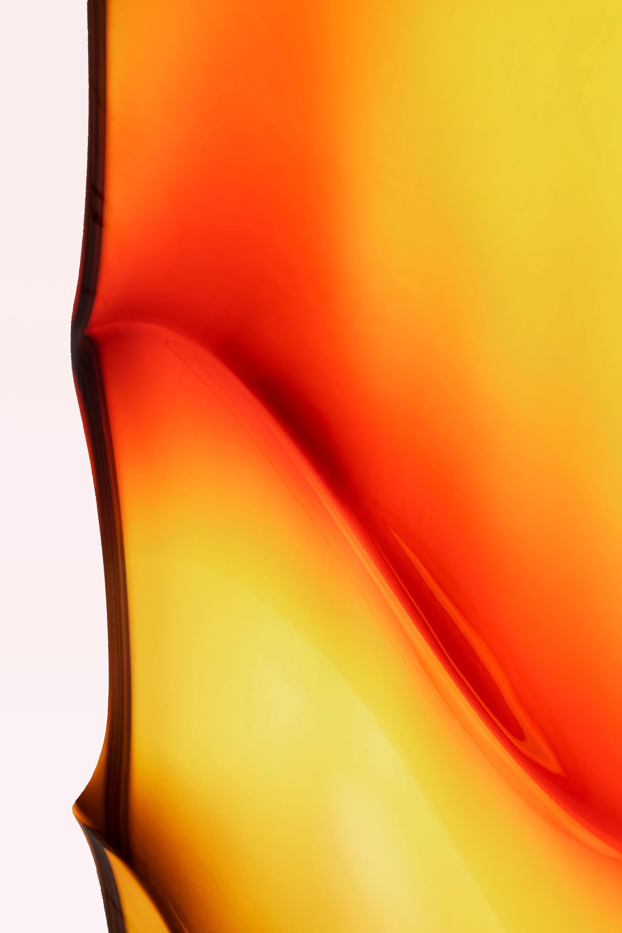 Italiano VIBE square luminous lamp in resin and steel by MOĆI Collective in vendita