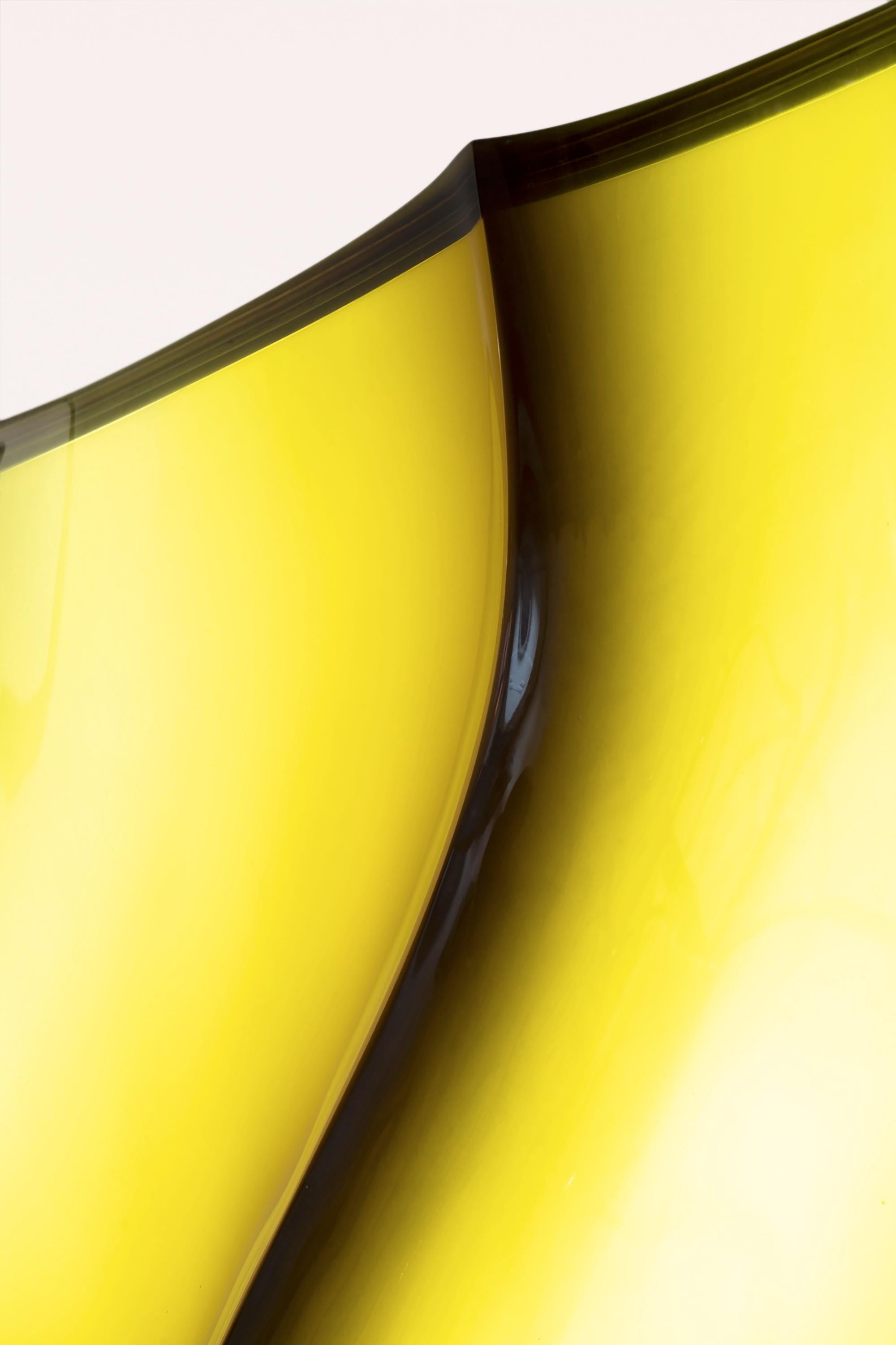 VIBE square luminous lamp in resin and steel by MOĆI Collective In condizioni Nuovo in vendita a Cantù, IT