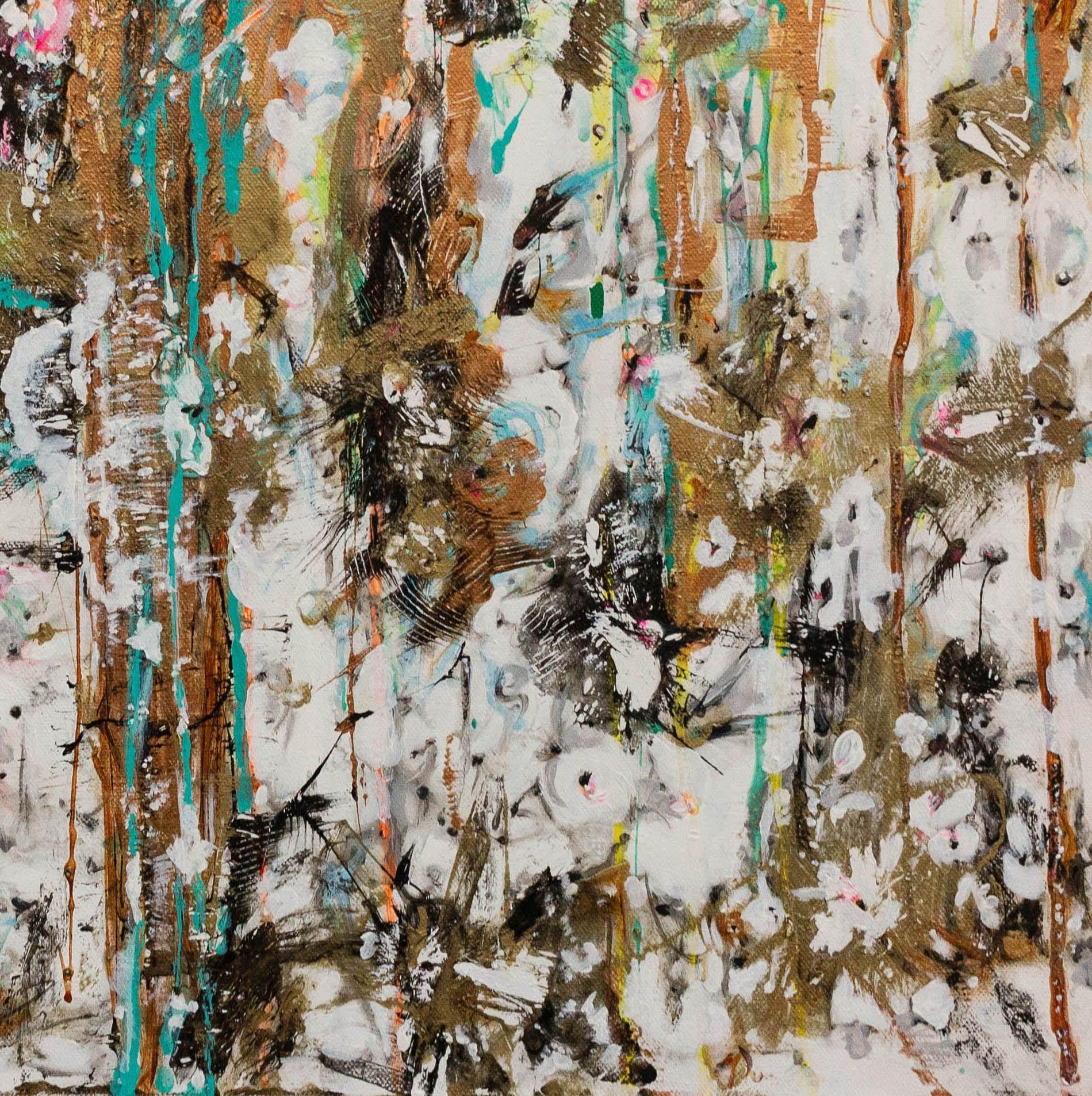 Mi Visión Mi Sueño, Pintura, Acrílico sobre Vidrio - Painting Expresionismo abstracto de Vibha Kapur
