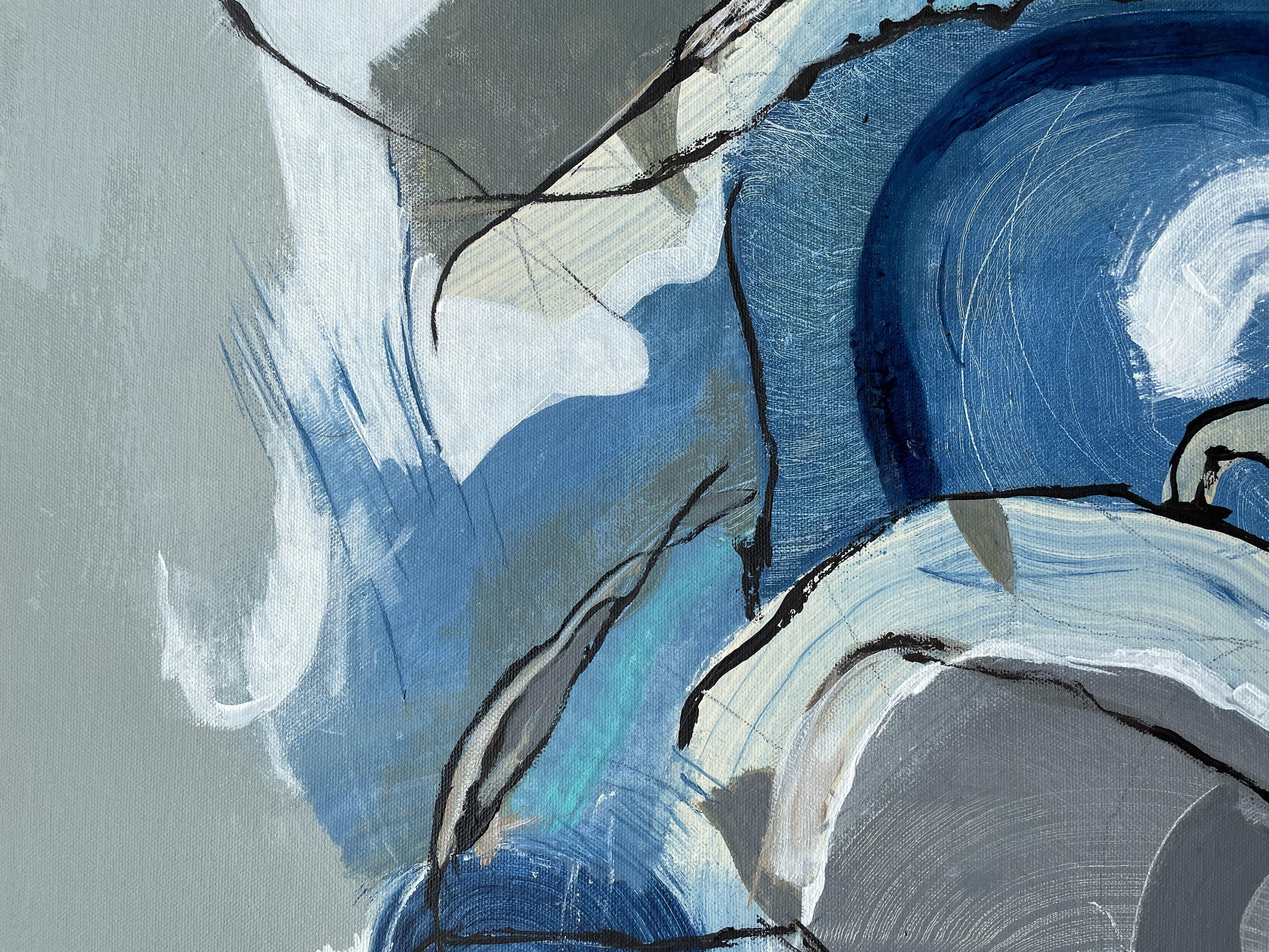 Voces del río, Pintura, Acrílico sobre lienzo en venta 1