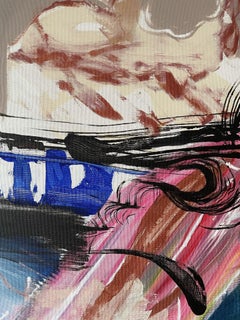 Turn Around, Painting, Acrylic on Canvas