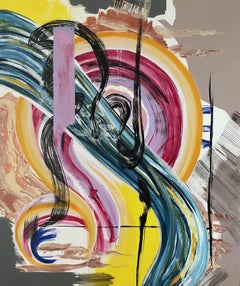 Avvolgere, Pittura, Acrilico su tela