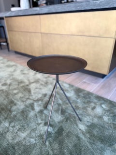 Vibieffe 9350 Him&Her Beistelltisch von Gianluigi Landoni, Messing 50cm Höhe