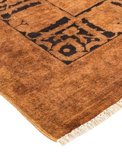 Vibrance, One-of-a-Kind Hand-Knotted Area Rug, Yellow