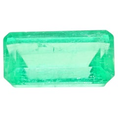 Vibrant 2.74ct Natural Green Emerald-Cut Loose Gemstone (pierre précieuse en vrac)