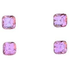 Vibrant Baby Pink Natural Tourmaline Earrings Loose Gemstones Pairs 1.60Ct-Jewel