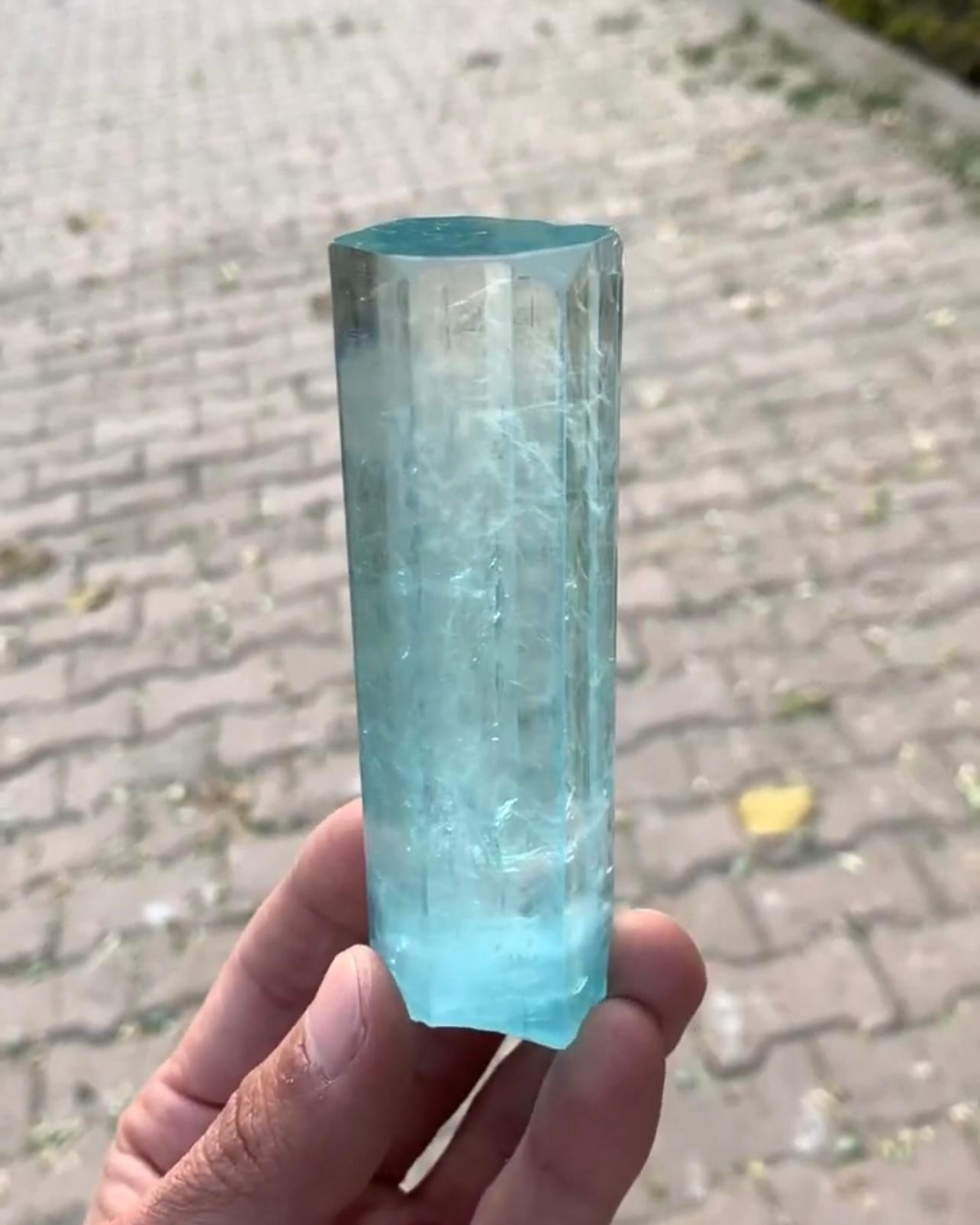 Other Vibrant Blue Aquamarine Crystal With Excellent Quality From Pakistan For Sale