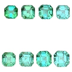 Vibrant Bluish & Mint Green Natural Tourmaline Loose Gemstone Sets 4.50 Ct-Jewell