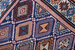 Vibrant Caucasian Shirvan Kazak c.1920