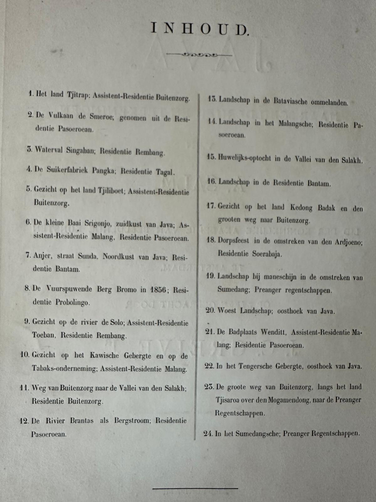 Java-Druck aus der lebhaften Kolonialzeit: Festival in der Nähe des Berges Ardjoeno, um 1872 (Niederländisch) im Angebot