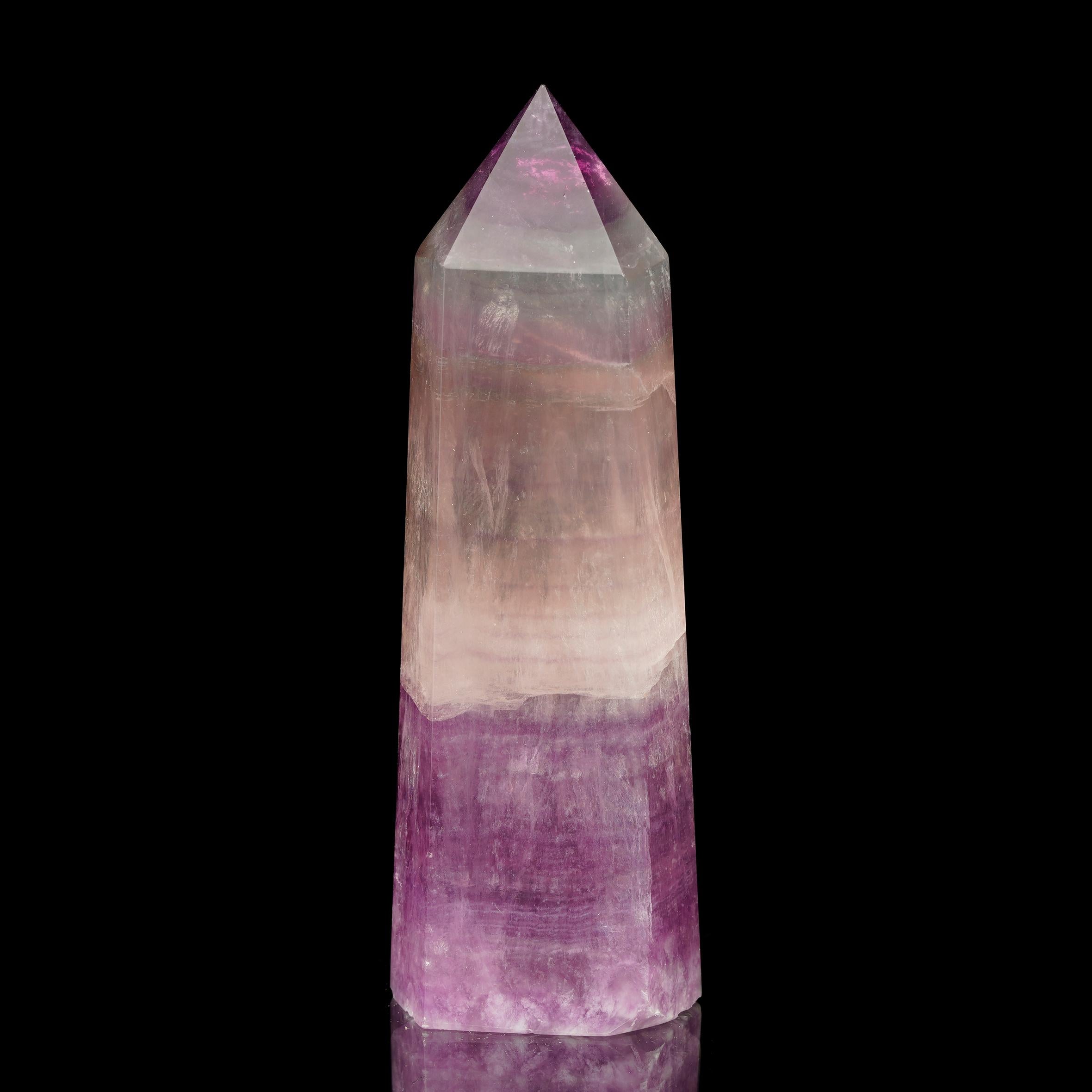 Chinese Vibrant Fluorite Obelisk from China For Sale