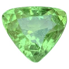 Vibrant Green Natural Peridot 5.73 Ct Trillion Cut Loose Gemstone for Jewelry (péridot naturel vert vibrant, taille trillion)