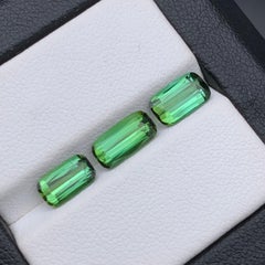 Vibrant Green Natural Tourmaline Ring, Pendant Loose Gemstones Lot 3.70 Ct-Jewel
