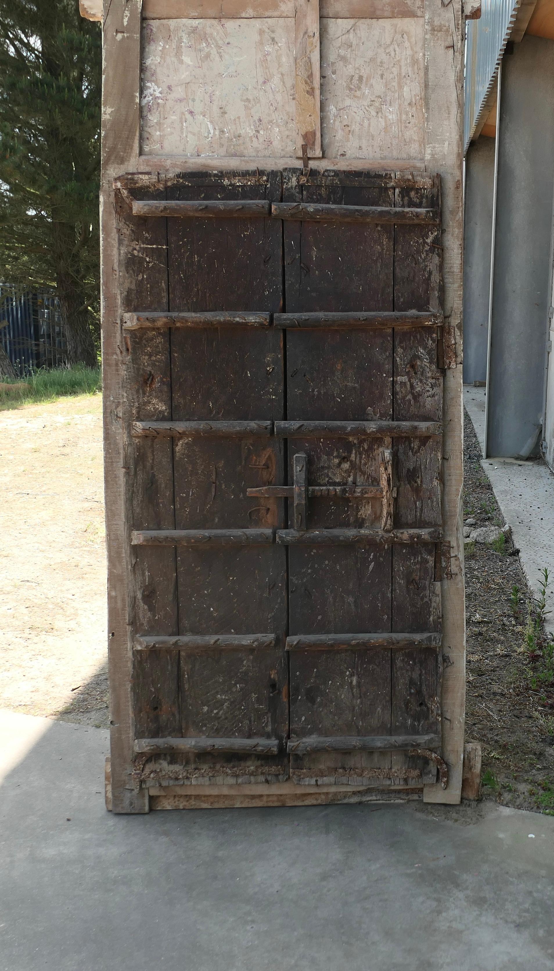 Olmo Porte dipinte in stile indiano con cornice originale, arte da parete in vendita