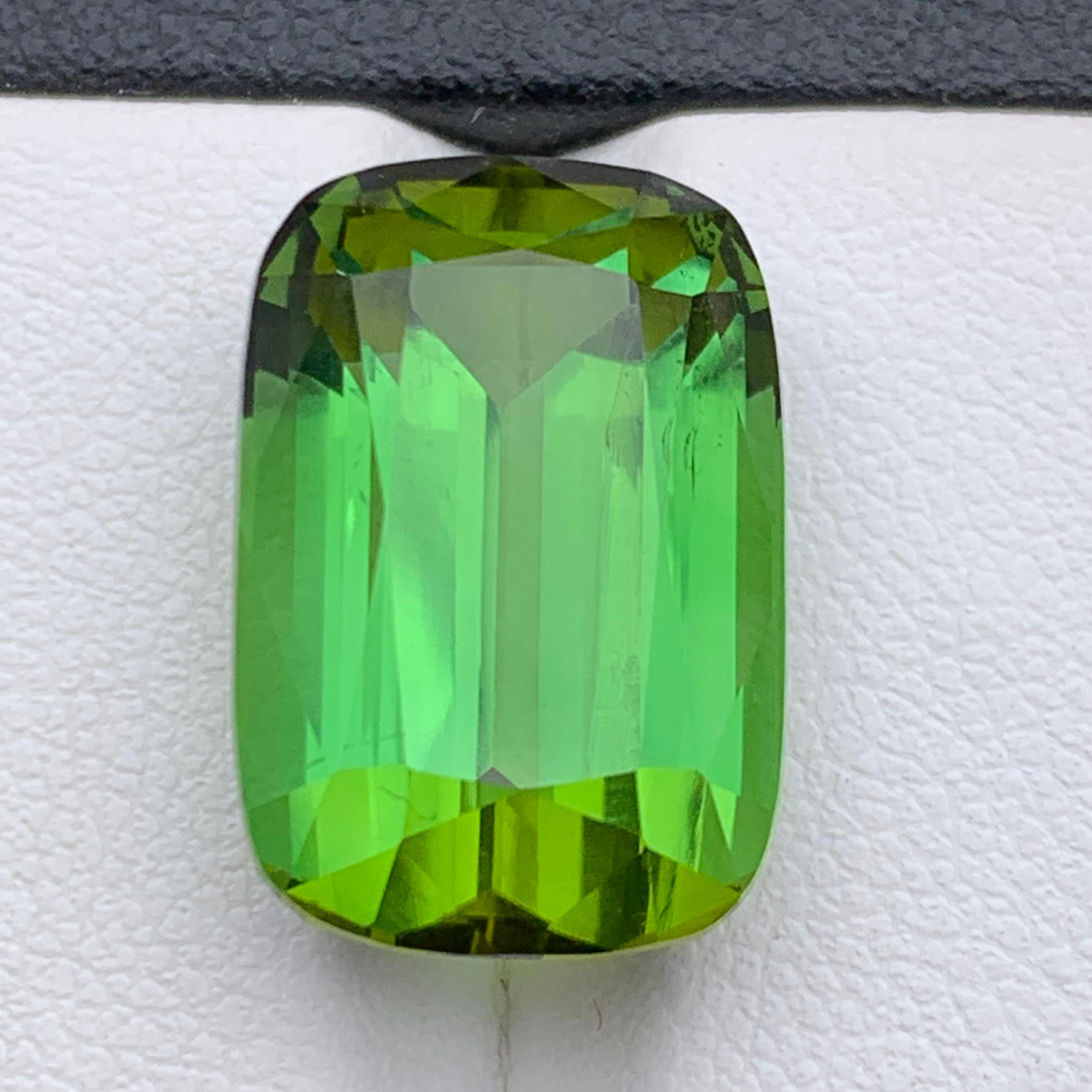 Vibrant Intense Green Natural Tourmaline Loose Gemstone for Necklace Pendant, Bracelet or any other Jewelry Setting-Cushion Cut from Kunar Afghanistan !!!

💎 TYPE DE PIERRE PRÉCIEUSE : Tourmaline
⚖️ POIDS : 16,70 carats
🪚 SHAPE & CUT : Coupe