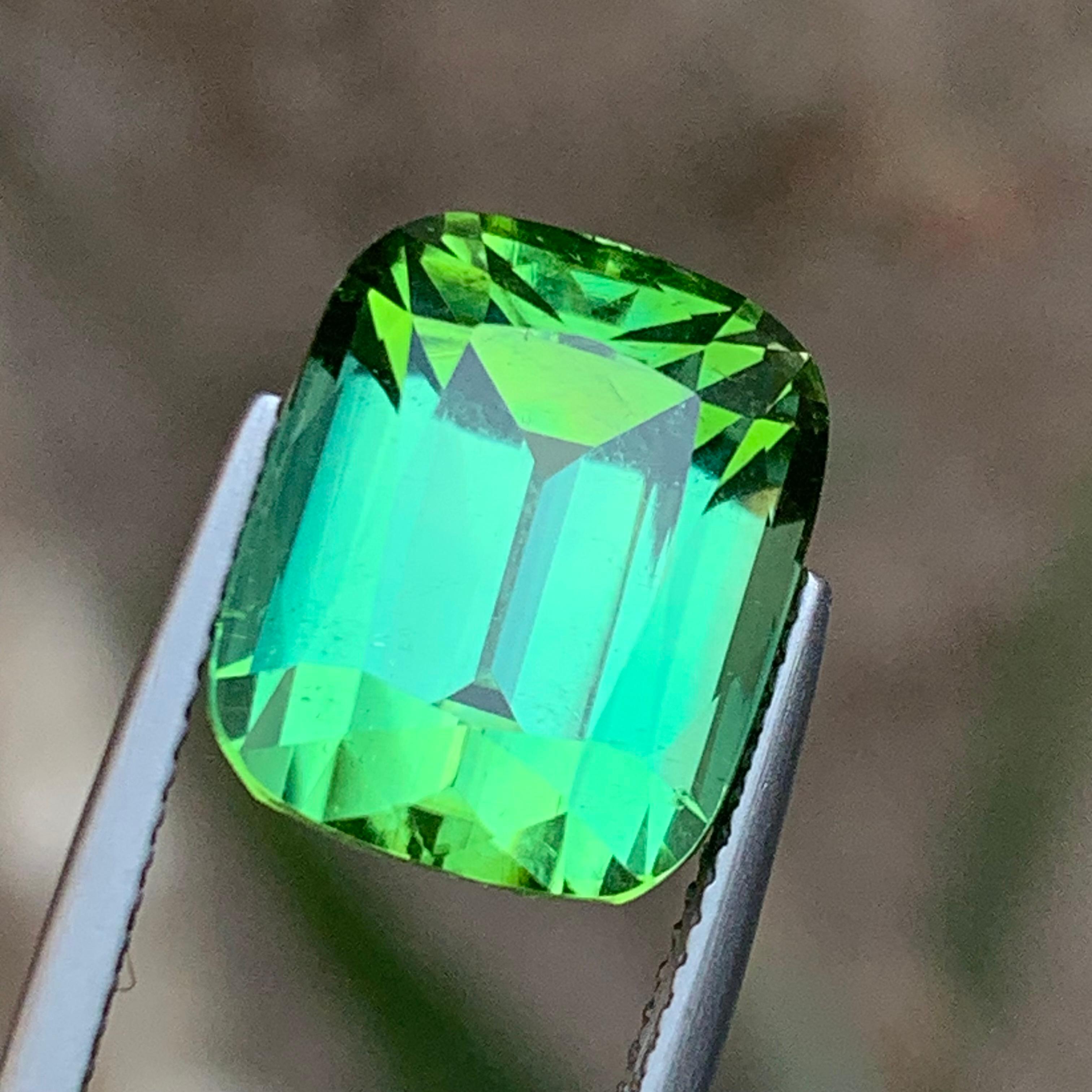 Minty Green Natural Tourmaline Loose Gemstone for Ring, Necklace Pendant, Bracelet or any other Jewelry Setting Cushion Cut from Kunar Afghanistan!!

💎 GEMSTONE TYPE: Tourmaline
⚖️ WEIGHT: 11.55 Carat
🪚 SHAPE & CUT: Cushion Cut
📏 SIZE (MM): 13.39