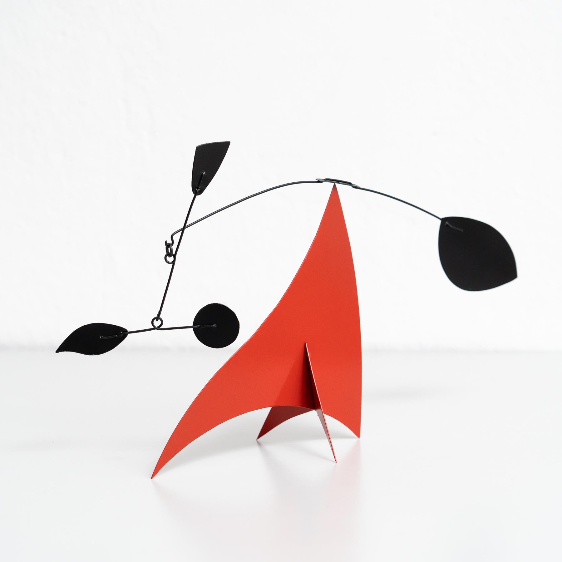 Movimiento Vibrante: Escultura Cinética - Hierro, Pintura, Movimiento Moderno de mediados de siglo en venta