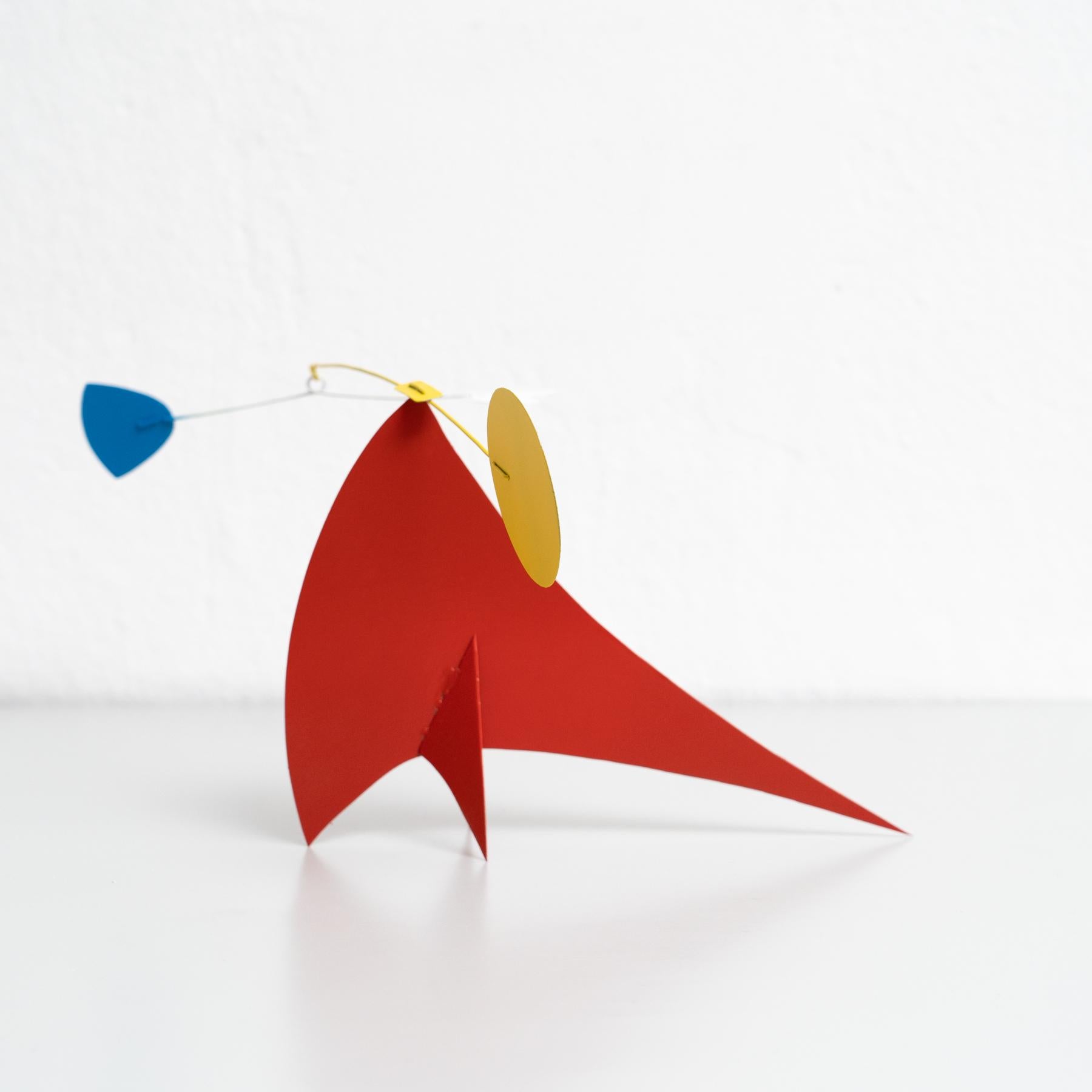 Leuchtende Bewegung: Kinetische Skulptur – Eisen, Farbe, Bewegung (Französisch)