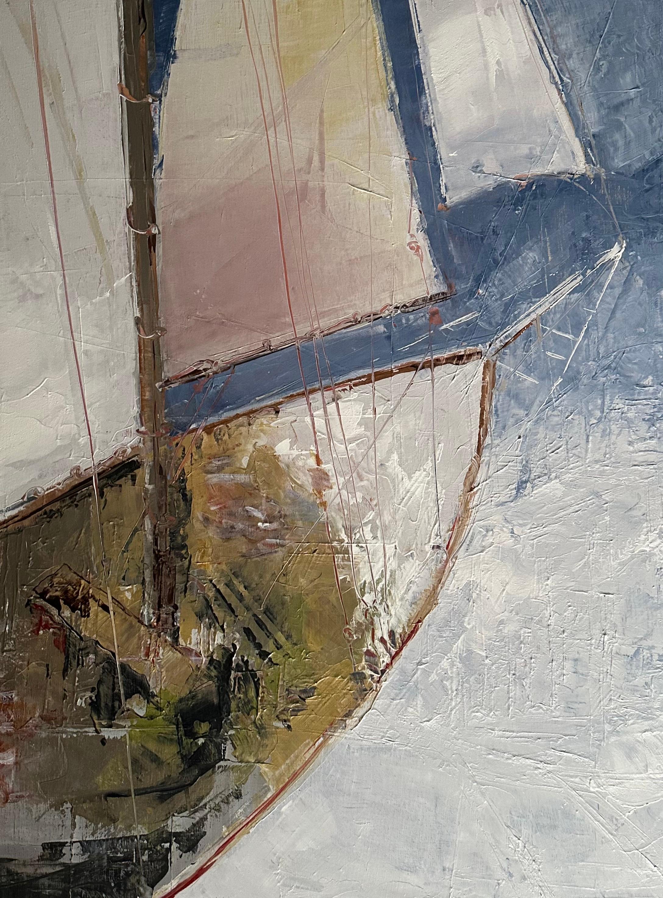 Vibrant Original Oil on Canvas, Titled 