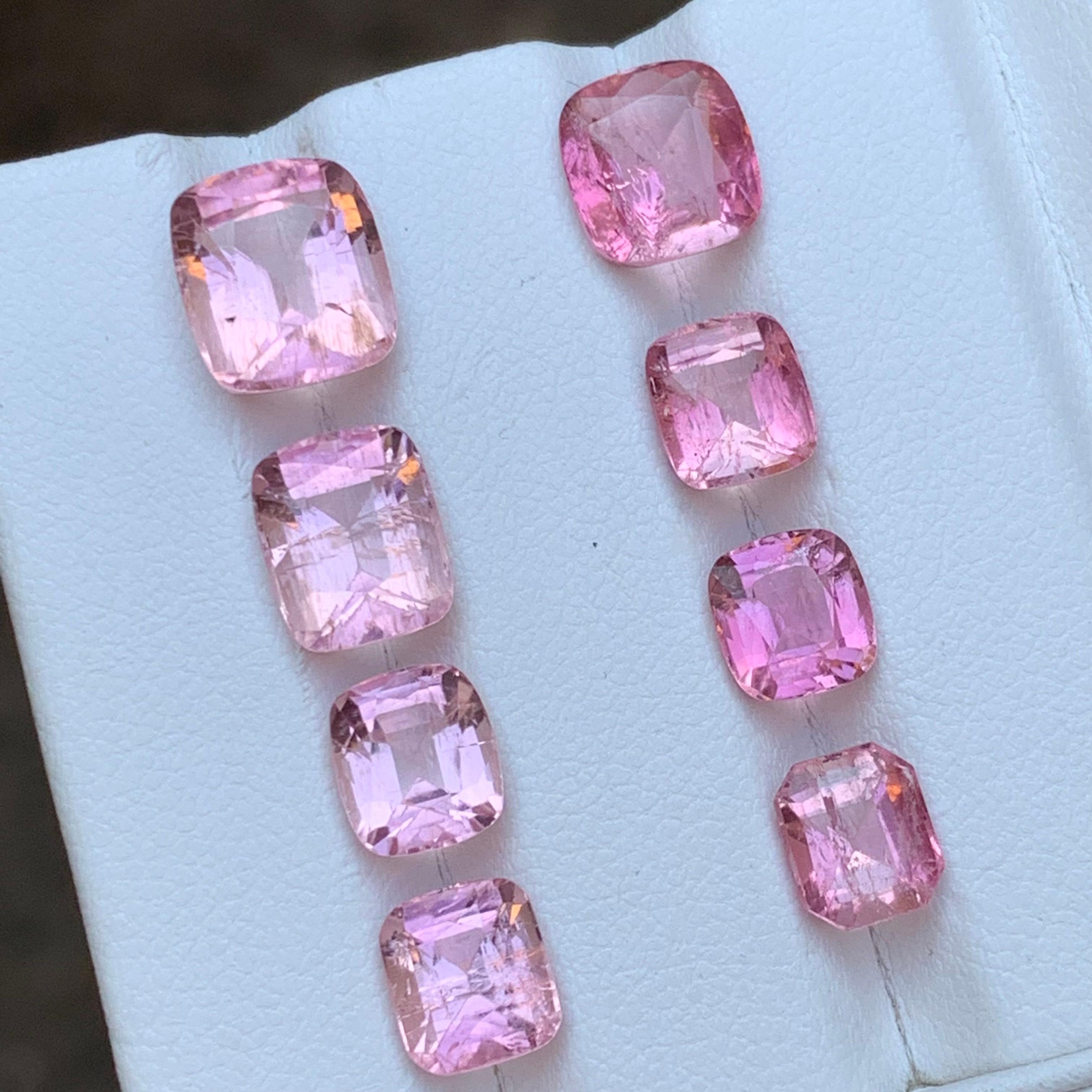 Vibrant Pink Natural Tourmaline Loose Gemstones Lot for Ring, Necklace Pendant, Bracelet or any other Jewelry Setting-Cushion Cut from Kunar Afghanistan!!

💎 GEMSTONE TYPE: Tourmaline
⚖️ WEIGHT: 15 Carat
🪚 SHAPE & CUT: Cushion Cut
📏 SIZE (MM):