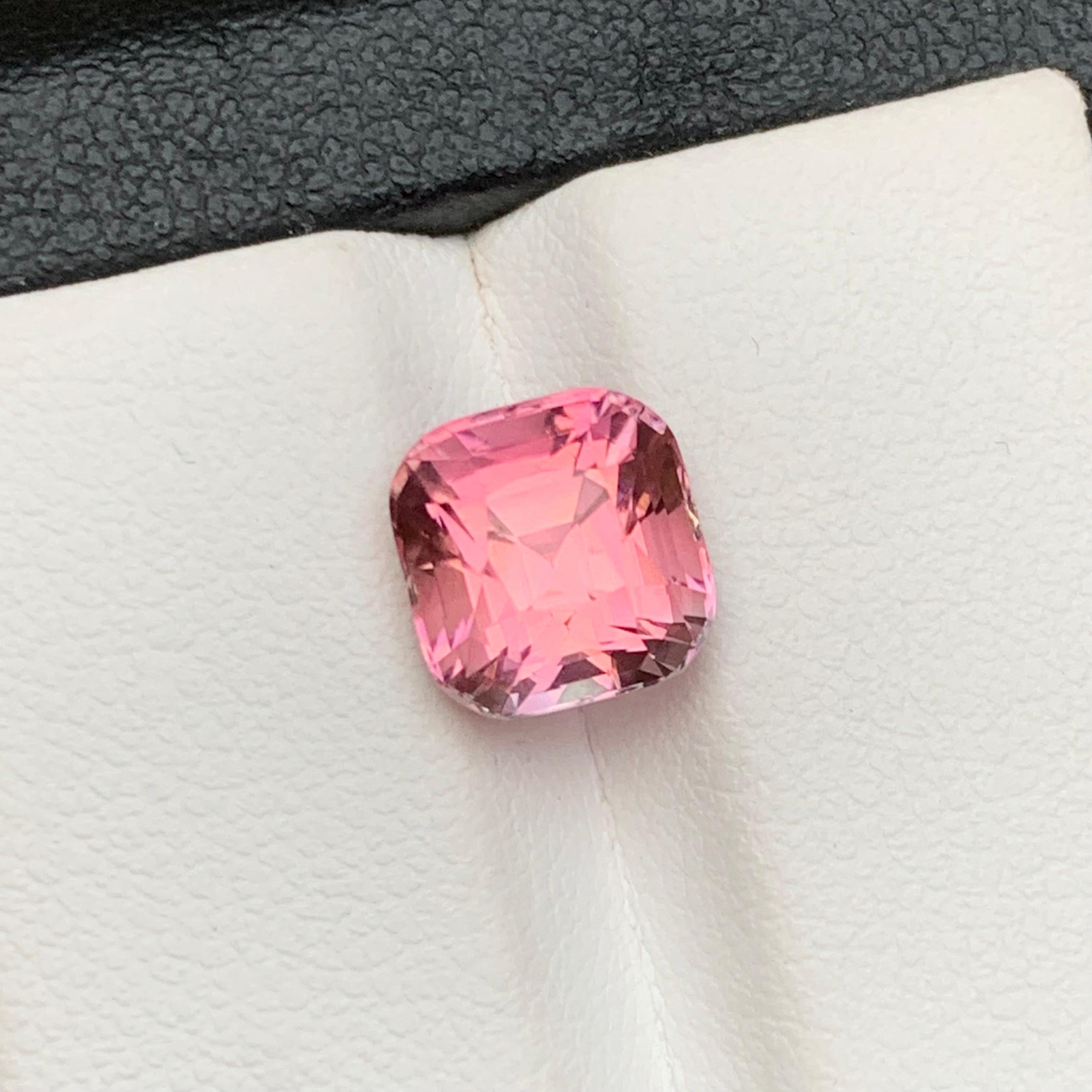 Vibrant Pink Natural Tourmaline Loose Gemstone for Ring, Necklace Pendant, Bracelet or any other Jewelry Setting Cushion Cut from Kunar, Afghanistan!!

💎 GEMSTONE TYPE: Tourmaline
⚖️ WEIGHT: 3.40 Carats
🪚 SHAPE & CUT: Cushion Cut 
📏 SIZE (MM):