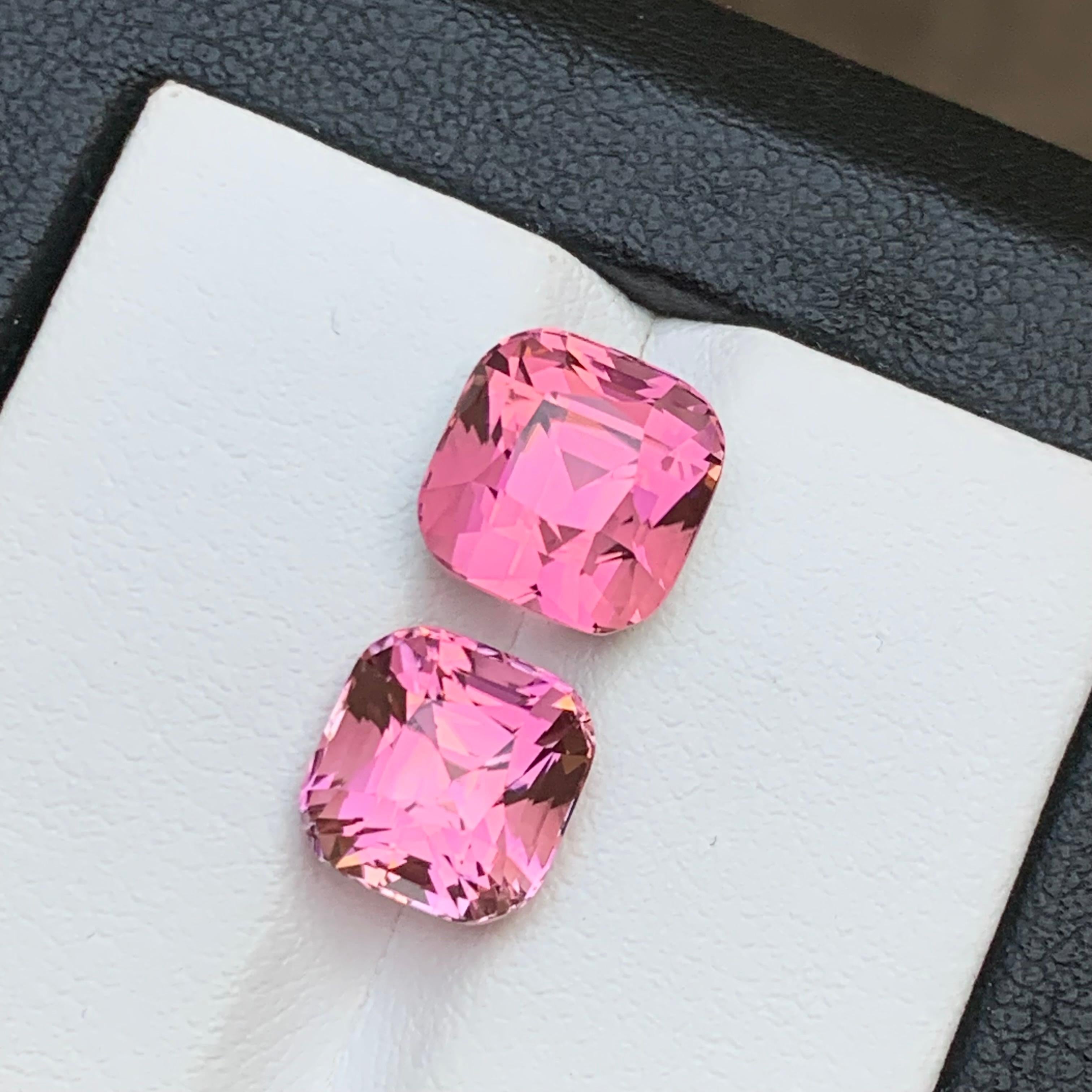 Vibrant Pink Natural Tourmaline Loose Gemstones for Ring, Necklace Pendant, or any other Jewelry Setting-Cushion Cut from Kunar Afghanistan!!

💎 GEMSTONE TYPE: Tourmaline
⚖️ WEIGHT: 7.95 Carat
🪚 SHAPE & CUT: Cushion Cut
📏 SIZE (MM): 
4.50 Ct