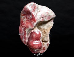 Vibrant Pink Rare Rhodochrosite from China