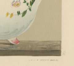 Vibrant Print: Marseille Pot à l'Eau: Tribute to Glazed Pottery Tradition, 1874