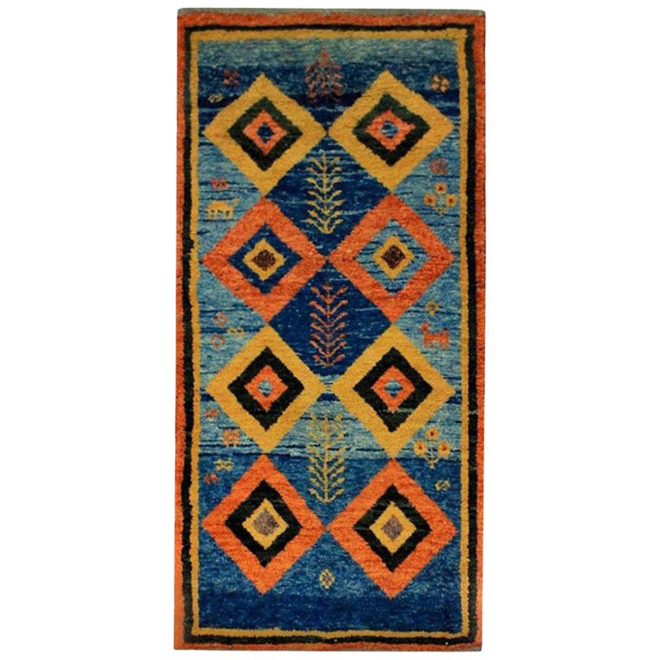 Vibrant Qashqai Wool Carpet