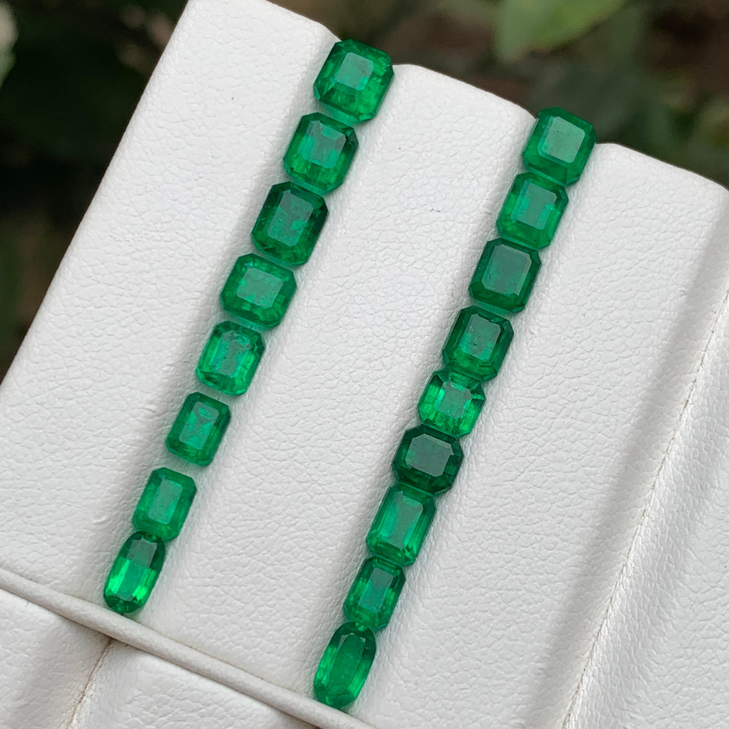 Vibrant Rich Green Natural Emerald Jewelry Size Loose Gemstones Lot for Rings, Earrings, Necklace Pendants, Bracelets or any other Jewelry Setting Emerald Cut and Two Cushion Cut from Swat Pakistan!!

💎 GEMSTONE TYPE: Emerald
⚖️ WEIGHT: 8.60